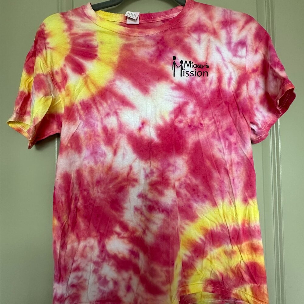 Gilden Shirt, L, Unisex, Tie Dye—Mickey’s Mission